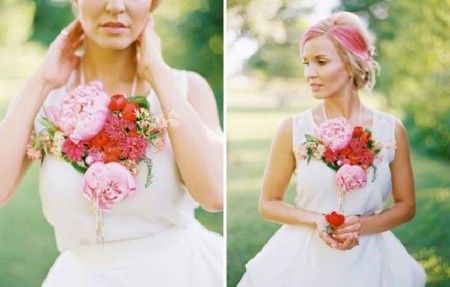 Accesorios con flores naturales