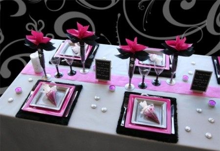 centros de mesa estilo rock