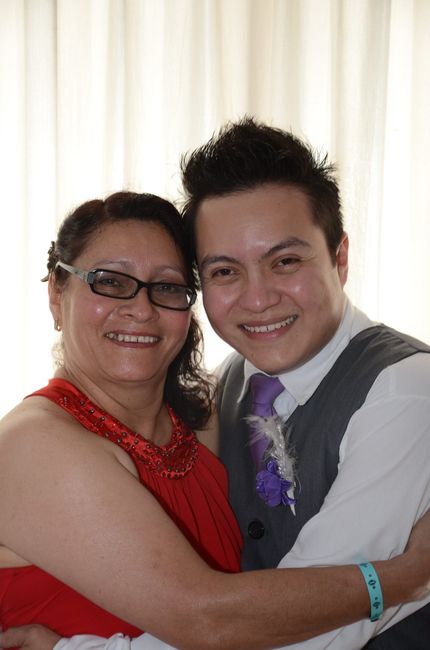 Fotos del novio con sus padres