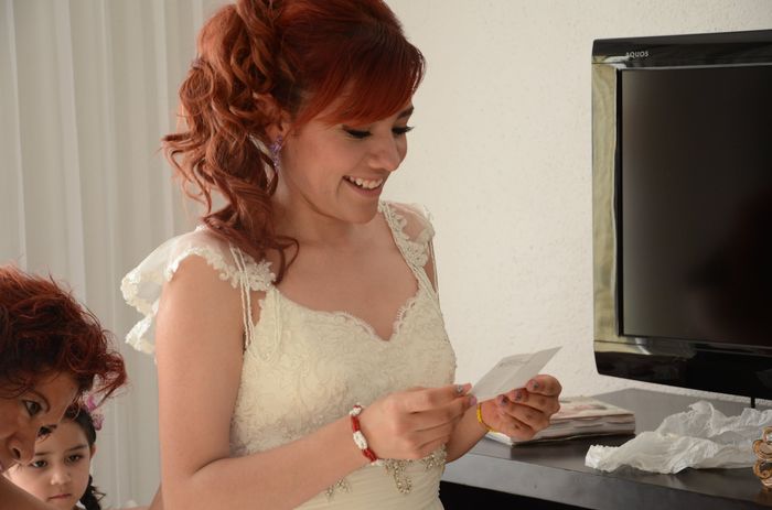Novia en arreglo
