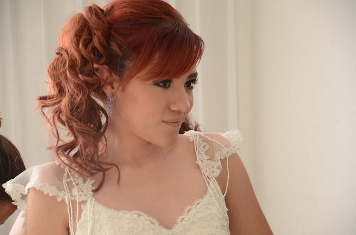 novia listisima!!