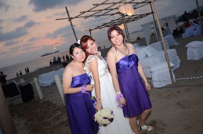 con las damas 