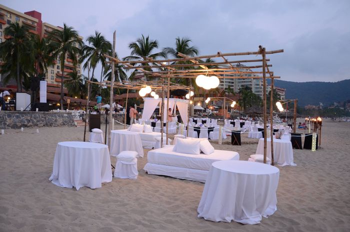 Paisaje durante la boda