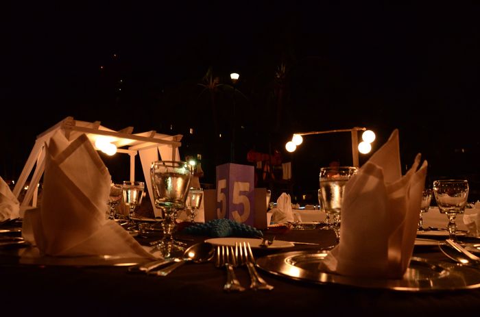 Mesas de los invitados