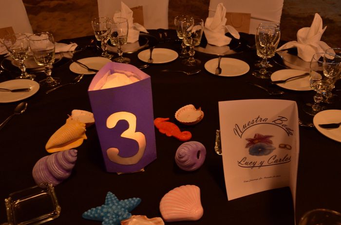Mesas de los invitados