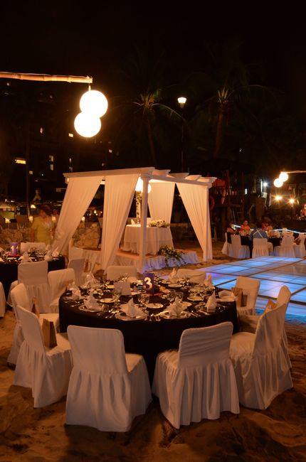 Decoración de la boda