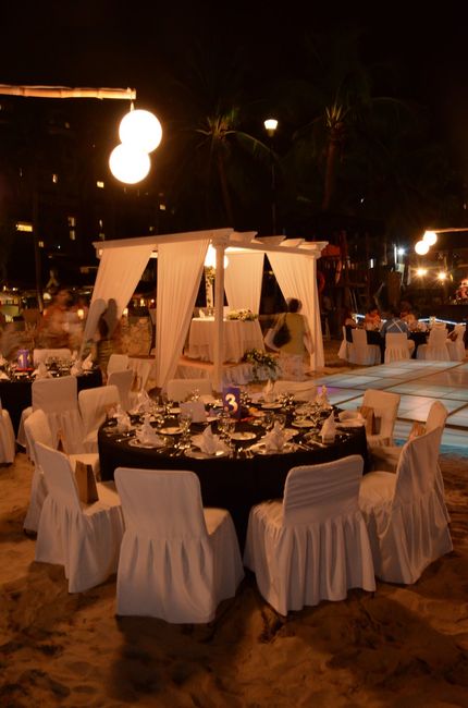 Decoración de la boda
