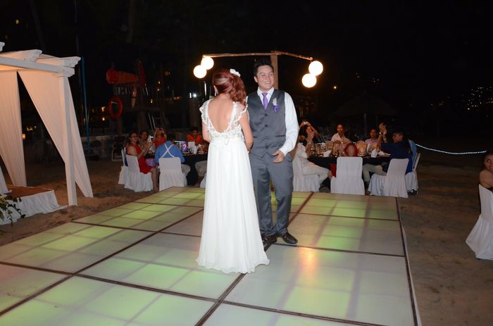 Llegando a la recepcion