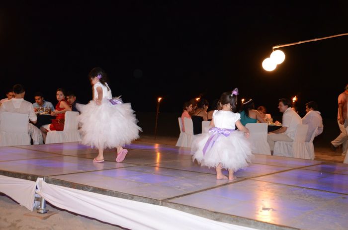 Mis bellas hijas en la pista