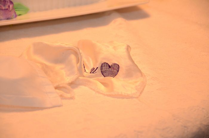El pañuelo que le regale a mi esposo el dia de la boda