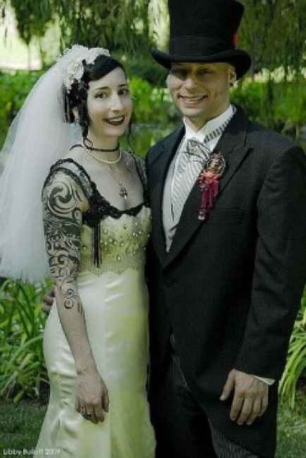 Boda estilo Tim Burton 