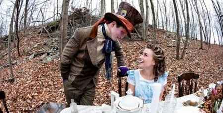 Boda estilo Tim Burton