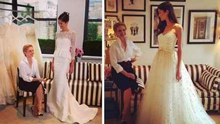 Así preparaba Carolina Herrera la colección de Otoño pero ya para el próximo año.