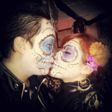 novios calaveras