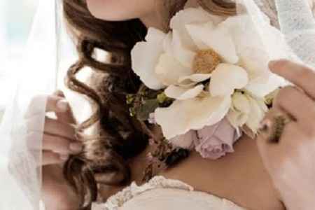 Accesorios con flores naturales