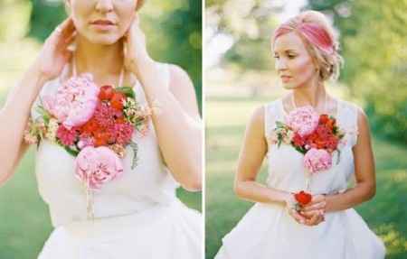 Accesorios con flores naturales