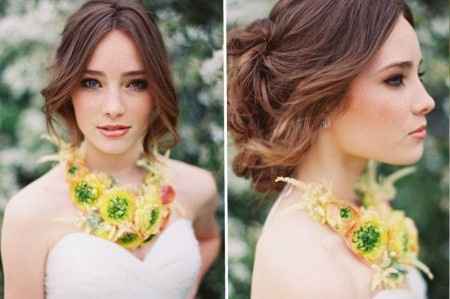 Accesorios con flores naturales
