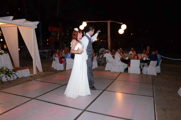 Llegando a la recepcion
