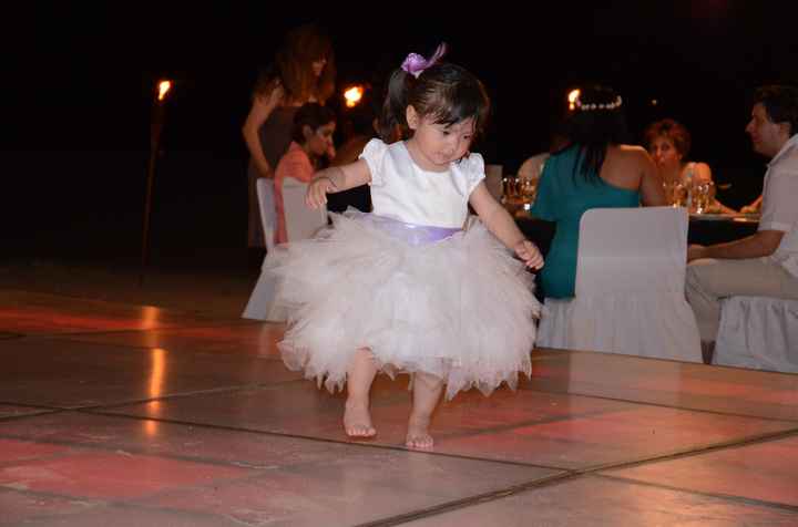 Mis bellas hijas en la pista
