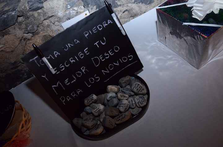 Mesa de felicitaciones