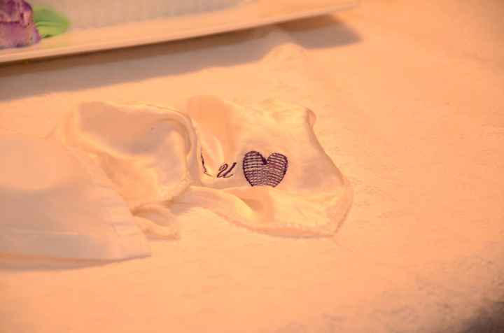 El pañuelo que le regale a mi esposo el dia de la boda