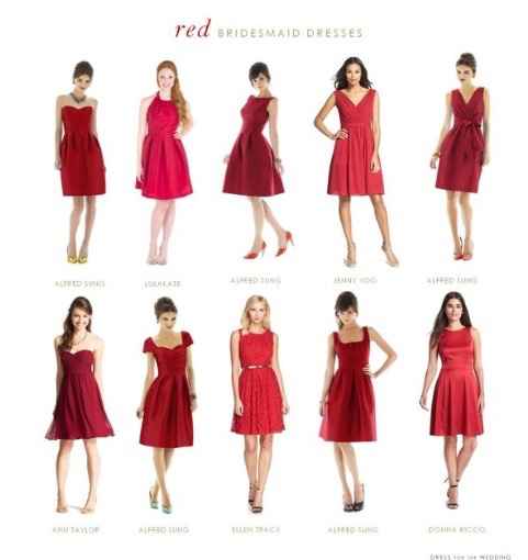 Damas de honor. ¿vestidos iguales o diferentes? - 1