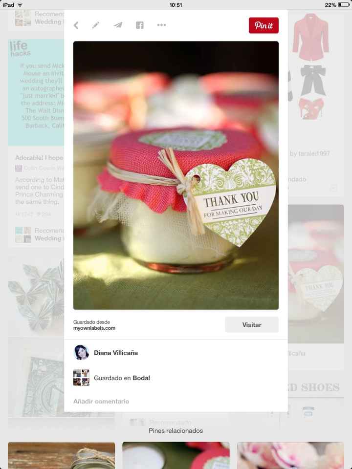 Mis posibles recuerdos para la boda... - 1