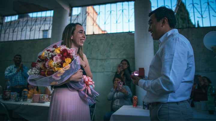 Presumir su foto de compromiso - 1