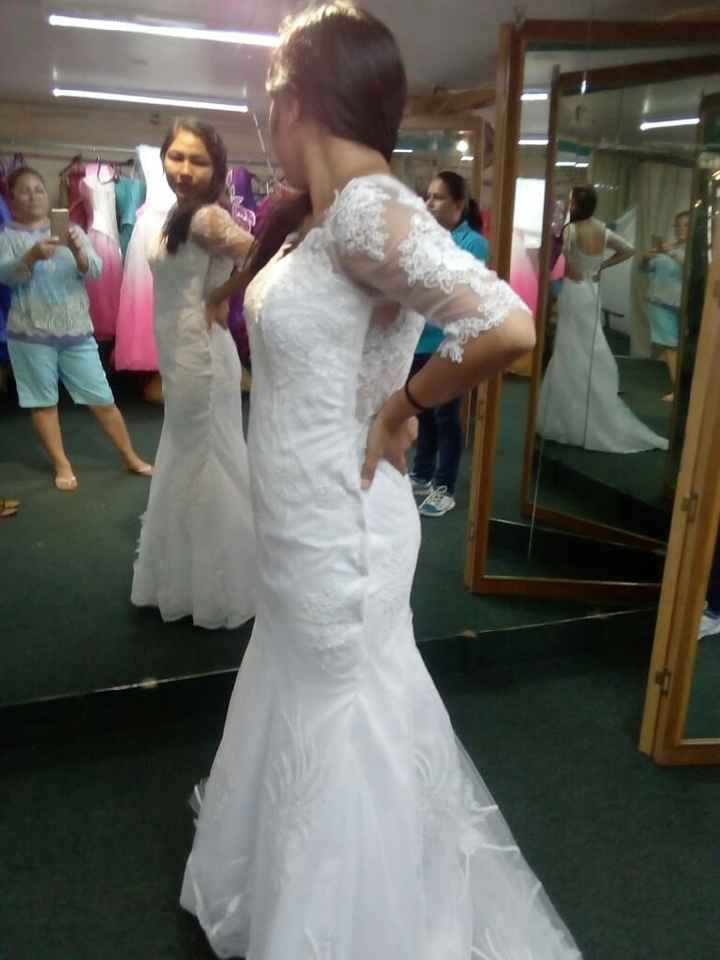 Mi vestido!! 😍👰💞 - 1
