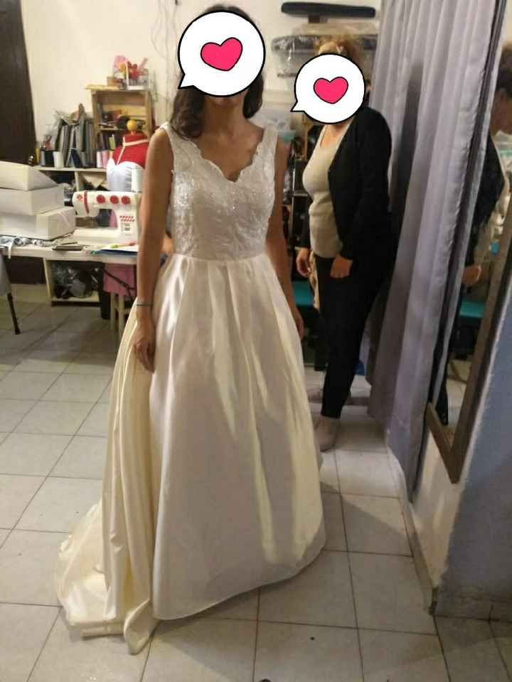 Vestido en proceso - 1