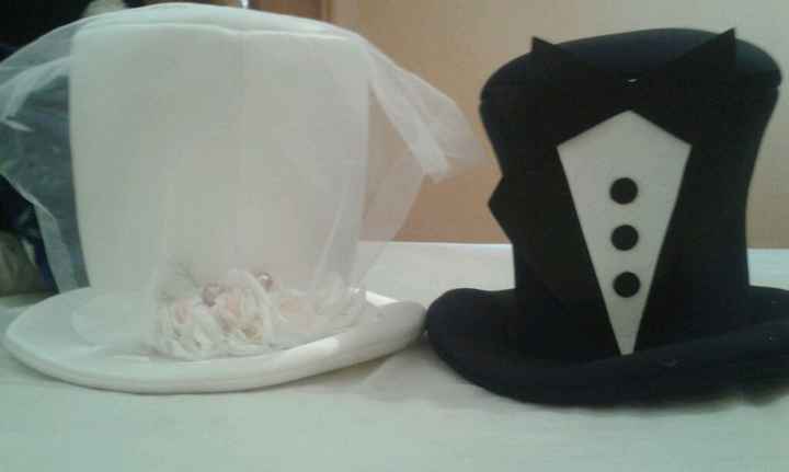 Sombreros de novios - 1
