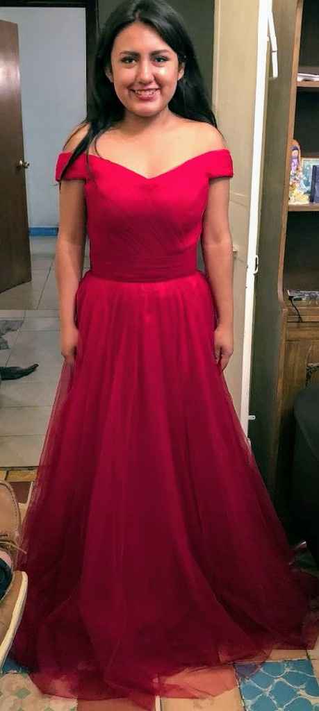 Vestido de las damas de honor - 1