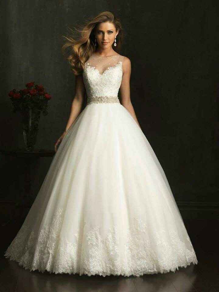 Vestido de novia sencillo o elegante - 1