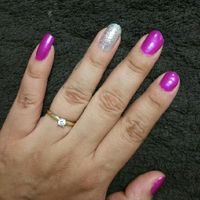 Fotos lindas con su anillo de compromiso - 1