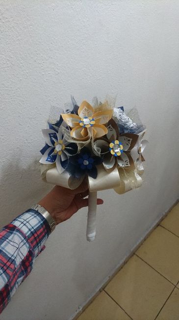 Buscando ahorrar! Mi ramo de novia Diy... 1