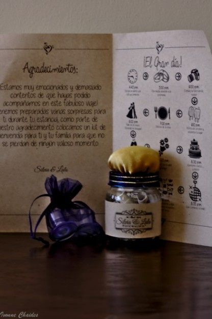 El kit de bienvenida para invitados