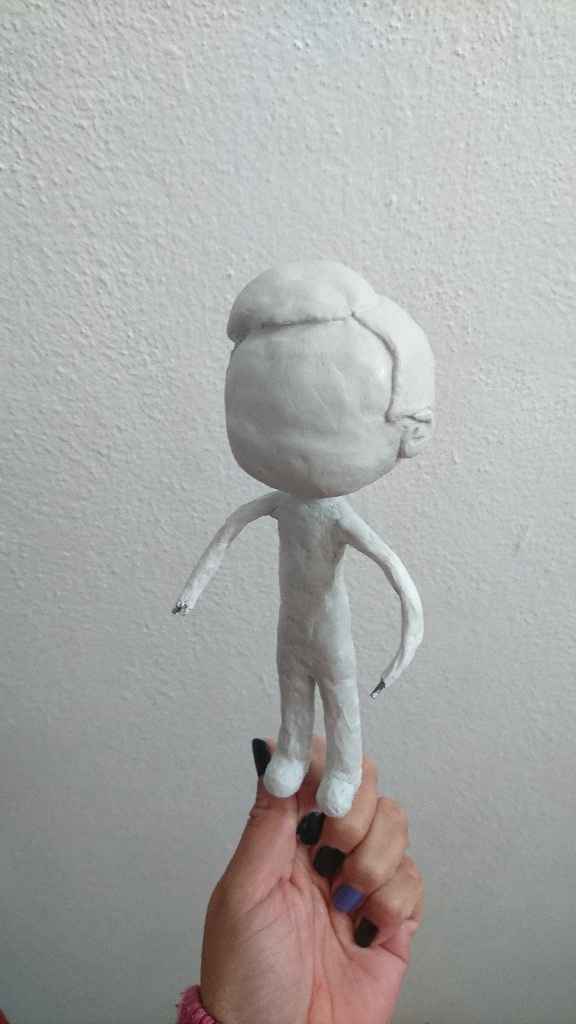 Novio de pasta con la misma técnica