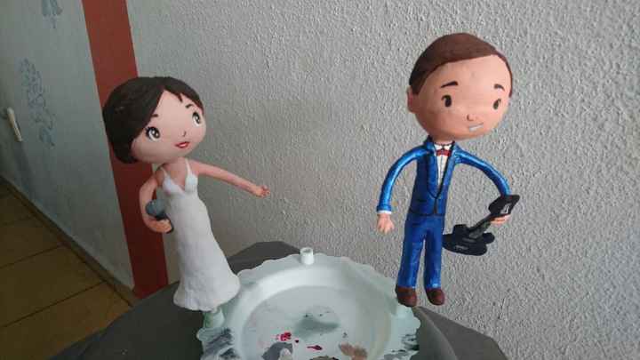 Cake Topper terminados