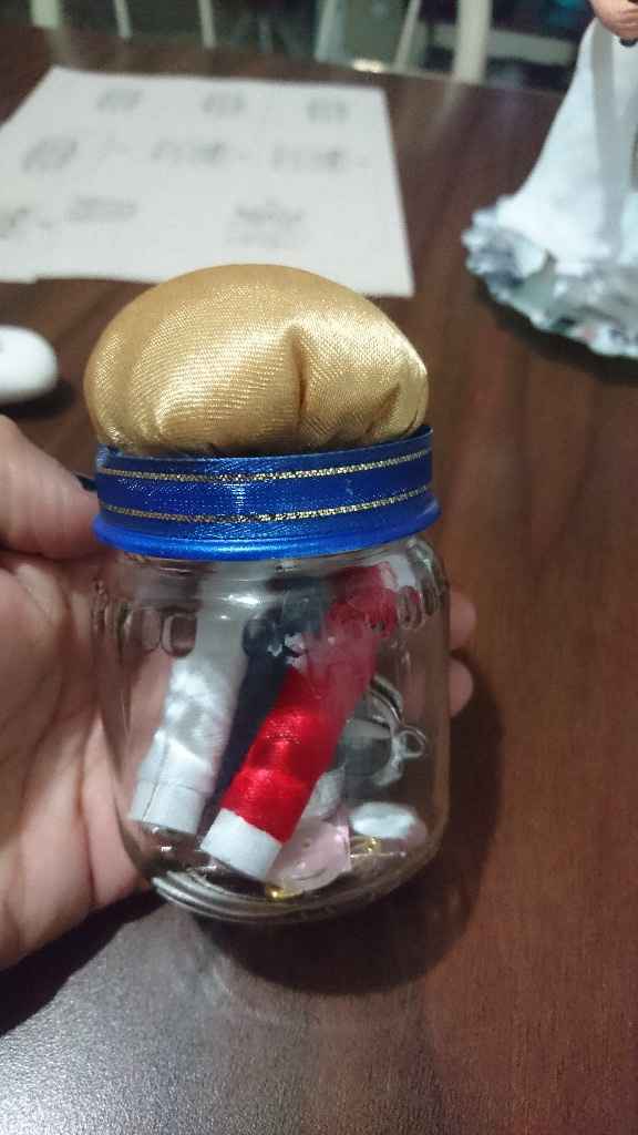 un costurero terminado