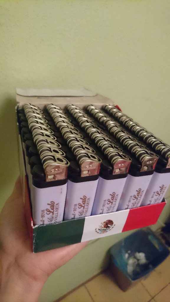 Encendedores terminados