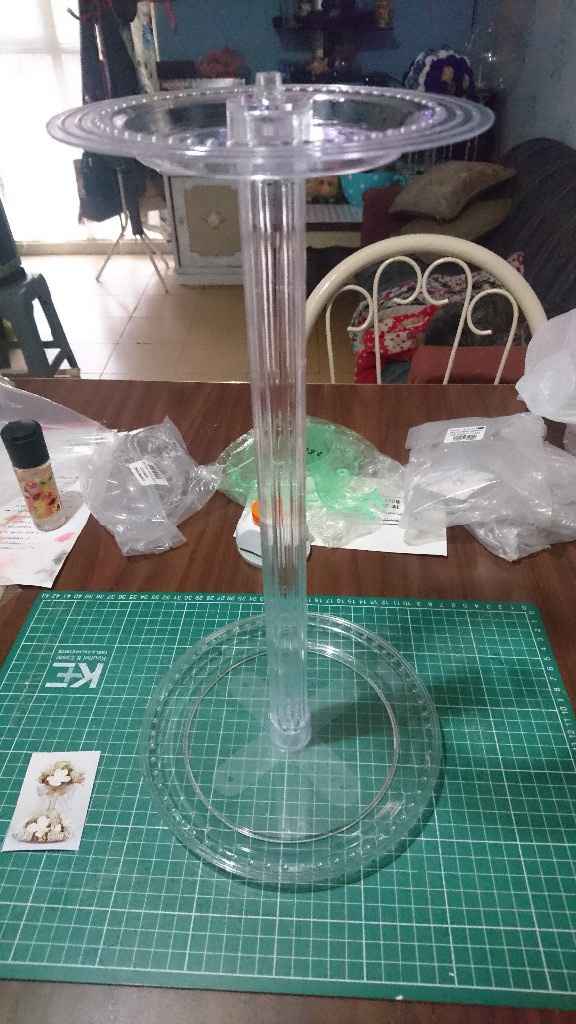 Piezas armadas de Centro de mesa (Parisina)