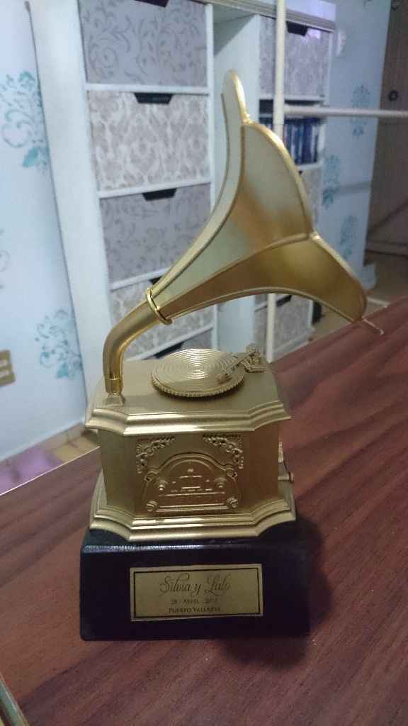 Centro de mesa Grammy