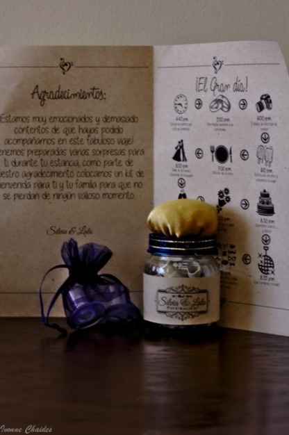 El kit de bienvenida para invitados