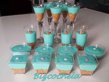 Postres azul