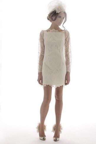 vestido elegante para civil