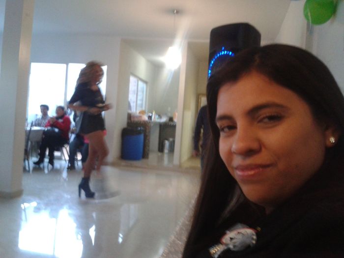 Empezando el show