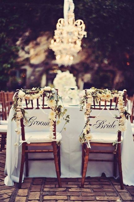 Decoracion de sillas para novios!!! - 5