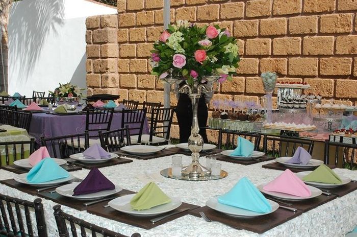 Arreglos de mesa con flores naturales - 13