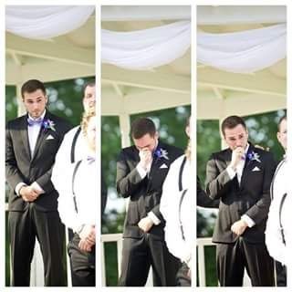 Su reaccion al vernos vestidas de novia - 9