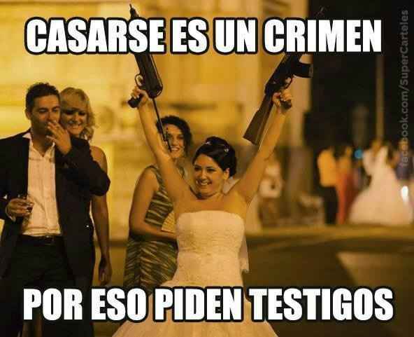 Casarse es un crimen